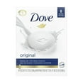 thumbnail image 1 of Dove Original Deep Moisturizing Beauty Bar Soap, Unscented, 3.75 oz (8 Bars) pack of 2, 1 of 1