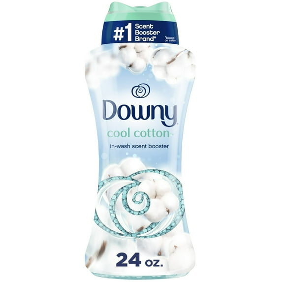 Downy In-Wash Scent Booster Beads - Cool Cotton - 24- Pack of 2