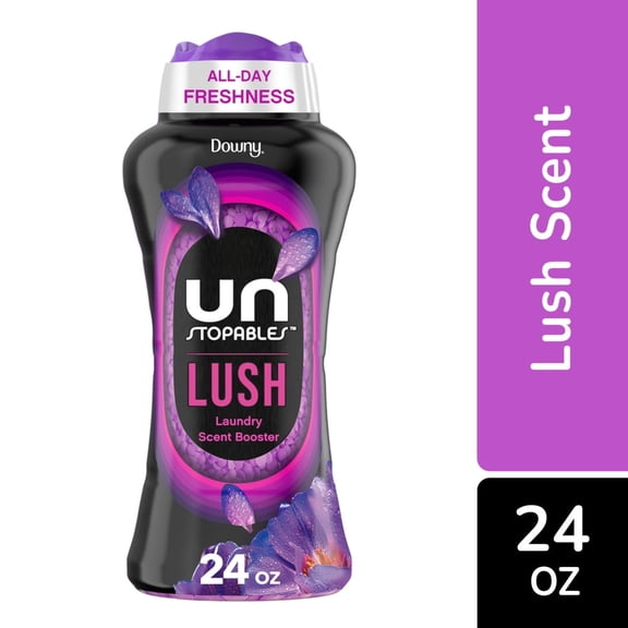 Downy Unstopables In-Wash Scent Booster Beads - Lush - 24- Pack of 2