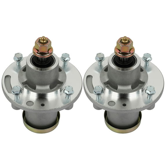 Pack of 2 ECCPP Spindle Assembly Lawn Mower Spindles Replaces for Husqvarna Mz48 Mz52 Mz5225 Mz6125 Mz6128 539112170, for Stens: 285-927