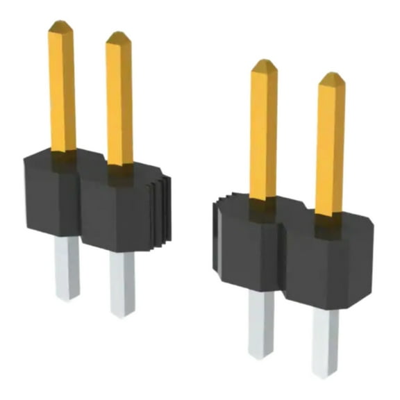 Pack of 2 EHF-110-01-L-D-RA Connector Header Through Hole, Right Angle 20 position 0.050 (1.27mm) : RoHS