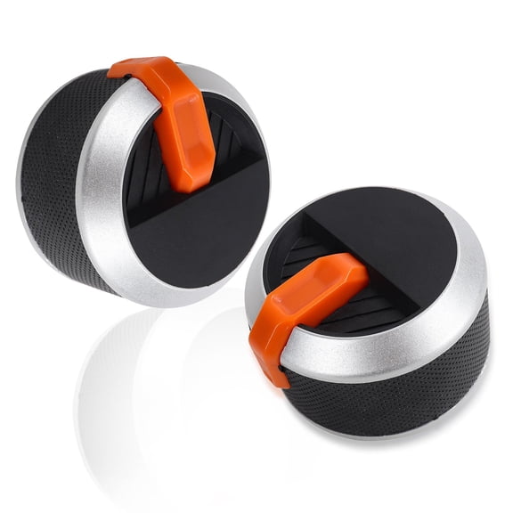 Pack of 2 Easy Install Replacement Knobs for Grills Temperature Regulation Household Griddle Accessories