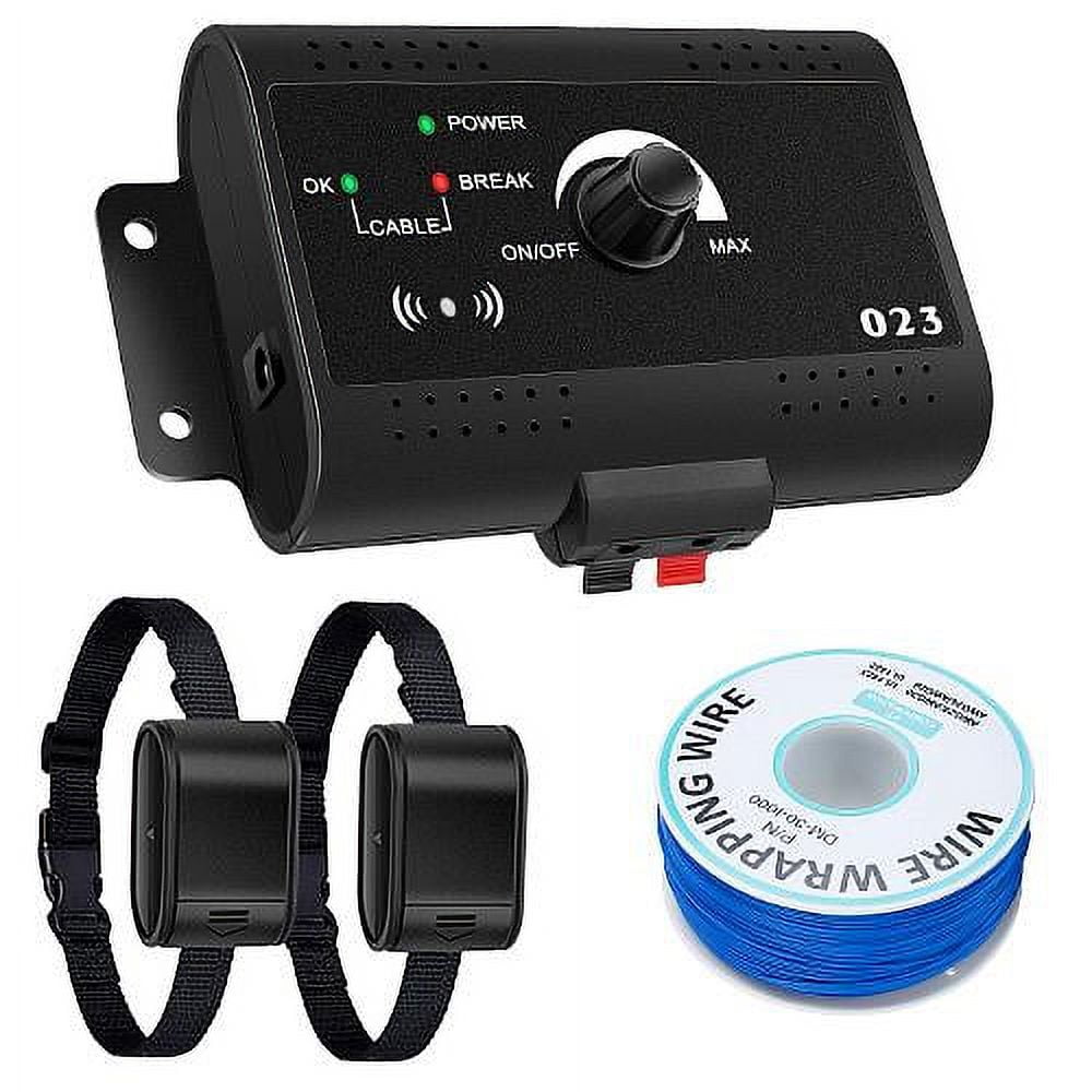 [Pack of 2] Electric Dog Fence System Pet Tone Shock Boundary