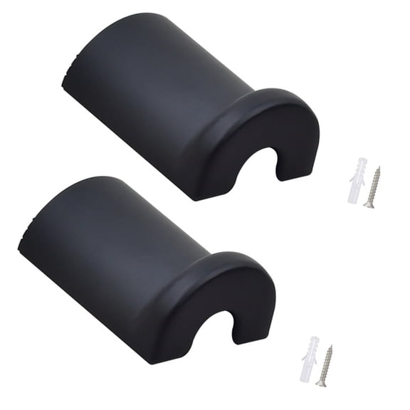 Pack of 2 Elegant Nordic Curved Hooks for Stylish Home Decoration Metal Hanger