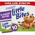 thumbnail image 1 of Little Bites Blueberry Muffins, 10 packs, Mini Muffins, 16.5 oz Multipack (Pack of 2), 1 of 4