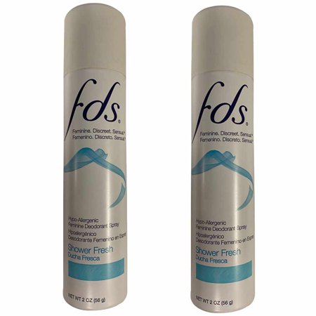 Pack of (2) FDS SPRAY SHOWER FRESH 2 OZ