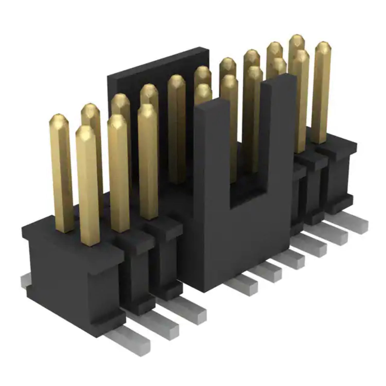 Pack of 2 FTSH-110-01-L-DV-007-K Connector Header Surface Mount 20 ...