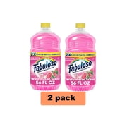 Pack of 2 Fabuloso Multi Surface All Purpose Floor Cleaner, Watermelon Scent, 56 fl oz