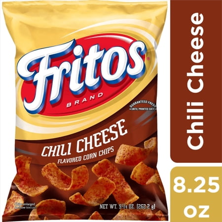 Pack of 2 Fritos Chili Cheese Corn Chips, 9.25 oz (Package May Vary)