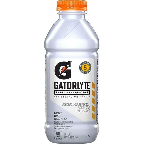 Gatorade Gatorlyte Cherry Lime Electrolyte Beverage - 20 oz- Pack of 2