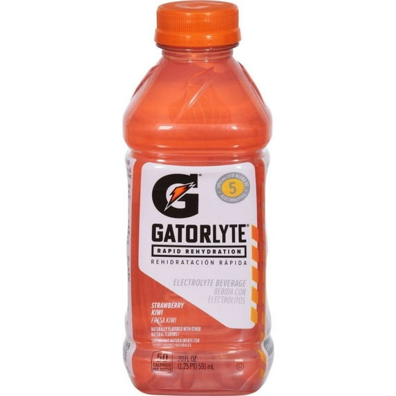 Gatorade Gatorlyte Strawberry Kiwi Electrolyte Beverage - 20 oz- Pack of 2