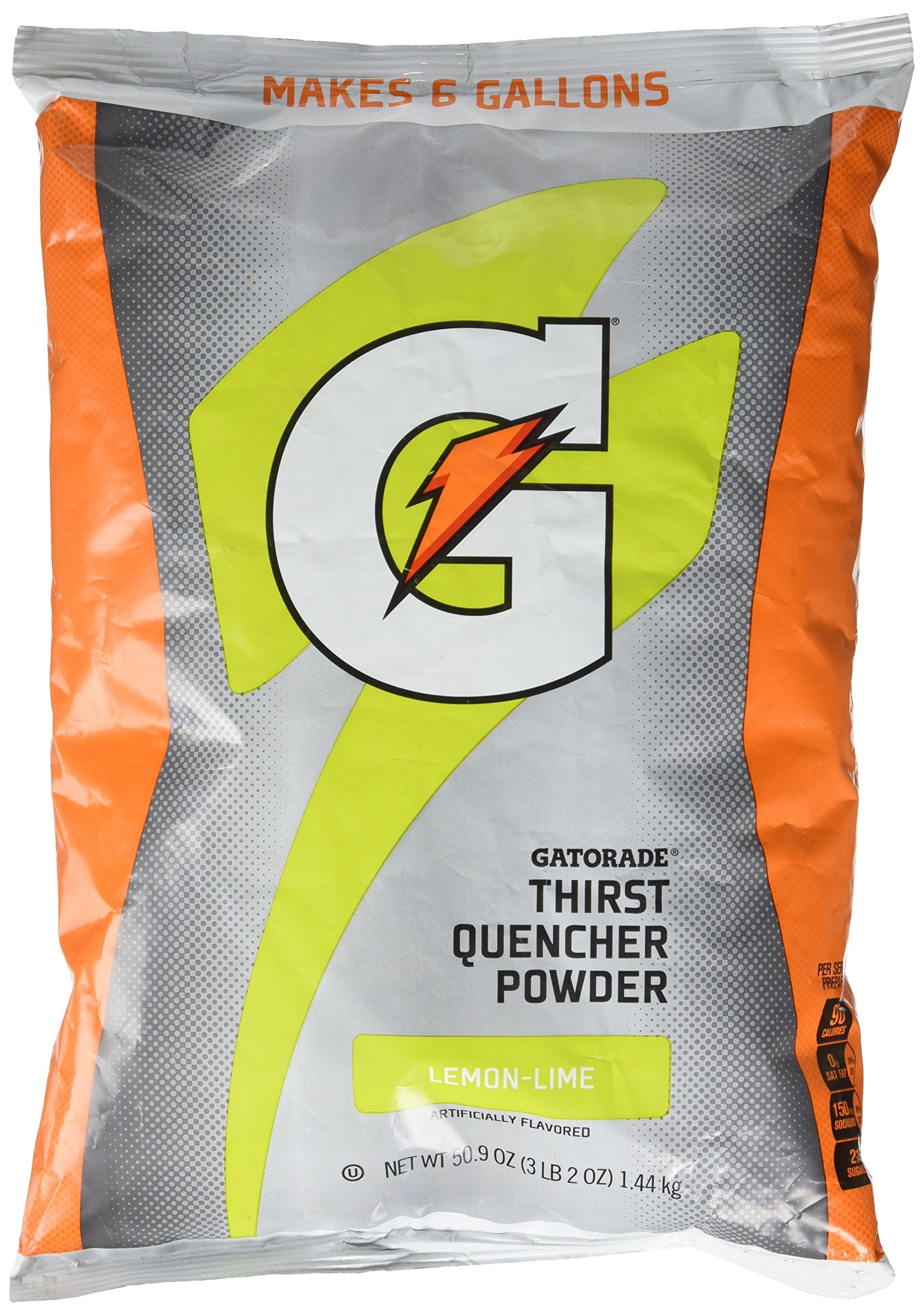 Pack of 2 - Gatorade Lemon Lime Thirst Quencher Powder Mix, 50.9 Oz