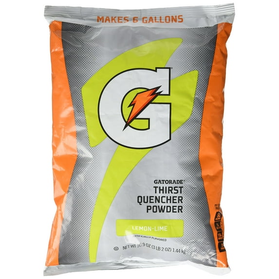 Pack of 2 - Gatorade Lemon Lime Thirst Quencher Powder Mix, 50.9 Oz