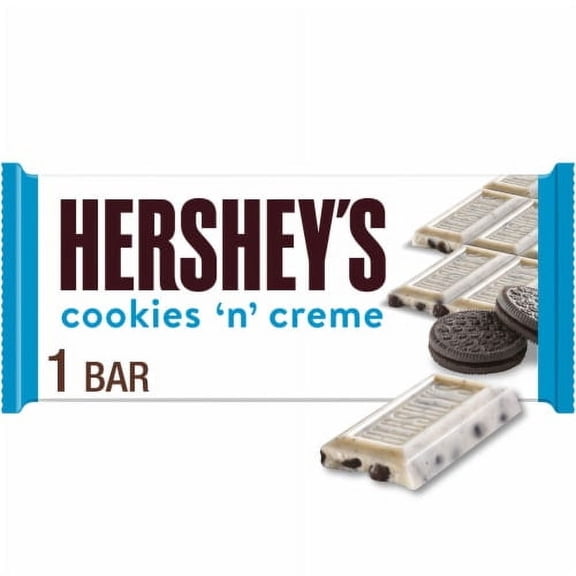 Pack of 2 - HERSHEY'S Cookies 'n' Creme Candy Bar 1.55 oz