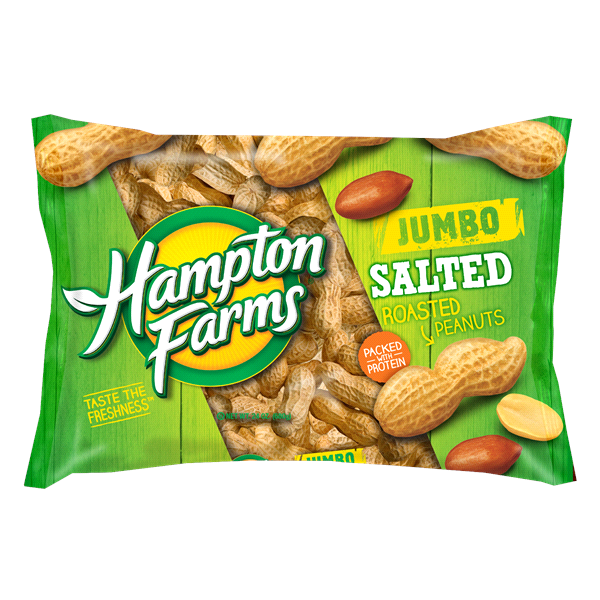 Pack of 2 Hampton Farms Salted Peanuts, 24 oz - Walmart.com