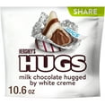 thumbnail image 1 of Pack of 2 - Hersheys Hugs Milk Chocolate And White Creme Candy Share Pack, 10.6 Oz Packaging May Vary, 1 of 3