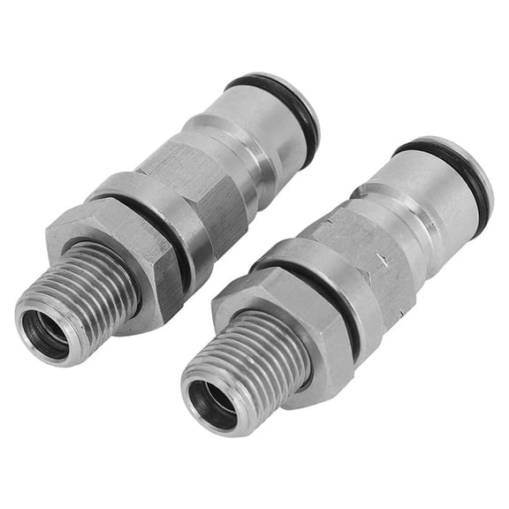 Pack of 2 Home Brewing Kegs Lock Posts Valves Simple Installation Locking Barrels Connectors