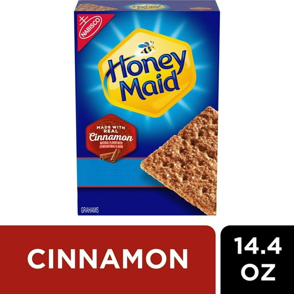 Pack of 2 Honey Maid Cinnamon Graham Crackers, 14.4 oz