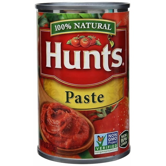 Pack of 2 Hunt's Tomato Paste, Keto Friendly, 6 oz