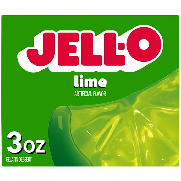 Pack of 2 - Jell-O Lime Gelatin Dessert Mix, 3 oz