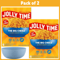 thumbnail image 1 of Pack of 2 Jolly Time The Big Cheez Ultimate Cheddar Microwave Popcorn, 3 oz, 6 Ct. Gluten-Free, Non-GMO-With Bowl, 1 of 11