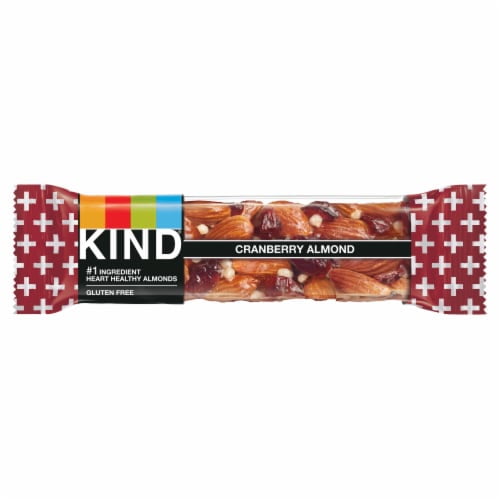 Pack of 2 - KIND Cranberry Almond Fruit and Nut Bars 1 ct