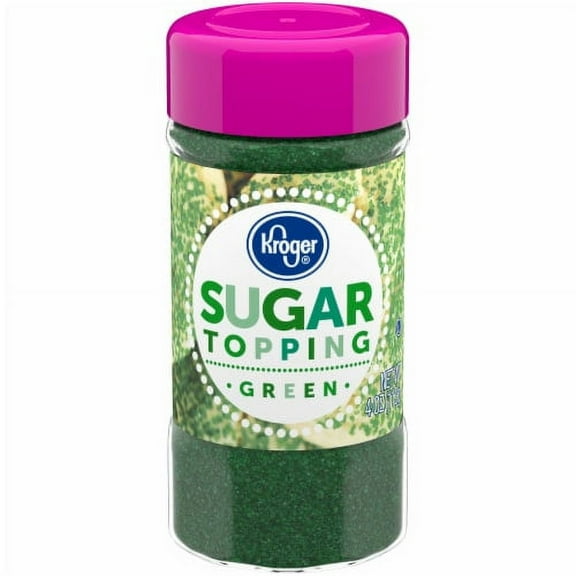 Pack of 2 - KR Green Sugar Topping 4 oz