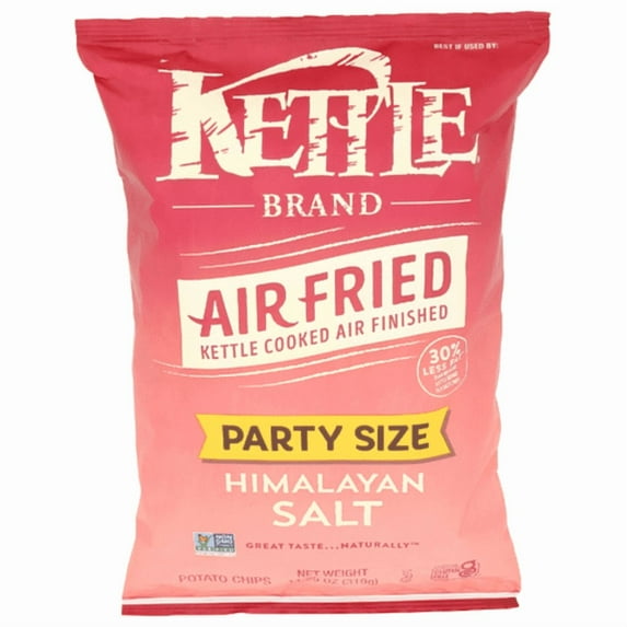 Pack of 2 - Kettle Himalayan Salt Air Fried Potato Chips 11.25 oz