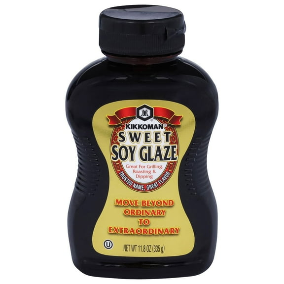 Pack of 2 Kikkoman Sweet Soy Glaze, 11.8 oz (Package May Vary)