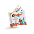 thumbnail image 1 of Pack of 2 Kinder Chocolate, Milk Chocolate Bar, Individually Wrapped Candy, 3 oz Total, 4 Large Bars, 1 of 3