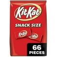 thumbnail image 1 of Pack of 2 Kit Kat Milk Chocolate Wafer Snack Size Candy, Bag 32.34 oz, 66 Pieces, 1 of 1