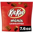 thumbnail image 1 of Pack of 2 - Kit Kat Minis Unwrapped Milk Chocolate Wafer Candy Bag, 7.6 Oz Packaging May Vary, 1 of 3