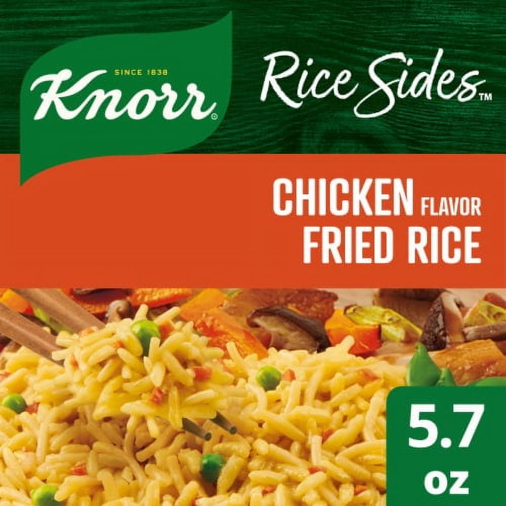 Pack of 2 - Knorr Chicken Fried Rice with Long Grain Rice and Vermicelli Pasta Rice Sides 5.7 oz
