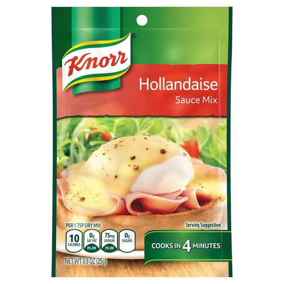 Pack of 2 - Knorr Hollandaise Sauce, .9-Ounce Packages (Pack Of 12) Packaging May Vary