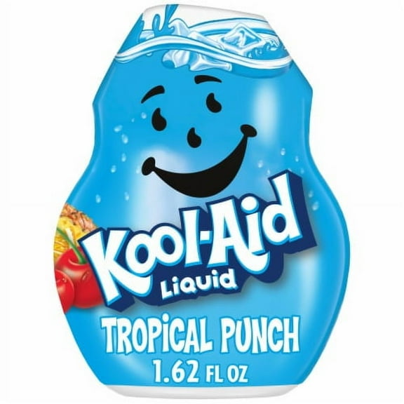 Kool-Aid Liquid Tropical Punch Naturally Flavored Soft Drink Mix 1.62 fl oz Bottle (Pack of 2)