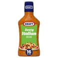 thumbnail image 1 of Kraft Zesty Italian Dressing, 16 fl oz Bottle- 2Pack, 1 of 5