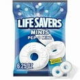 thumbnail image 1 of Pack of 2 LIFE SAVERS Pep-O-Mint Hard Candy Peppermint Blue Bag Individually Wrapped, 6.25 oz Bag, 1 of 1
