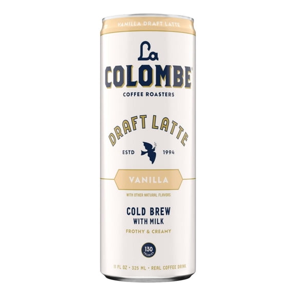La Colombe Vanilla Draft Latte - 11 fl oz Can