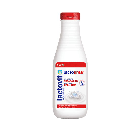 Pack of 2 Lactovit Lactourea Repairing Body Wash, Dry Skin 20.3 oz