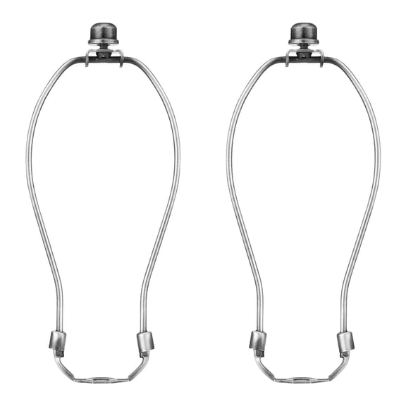 Pack of 2 Lamp Shade Harp Holder Support Bracket Set Lamp Part Light Accessory Hardware Texture for E26 Light Bases