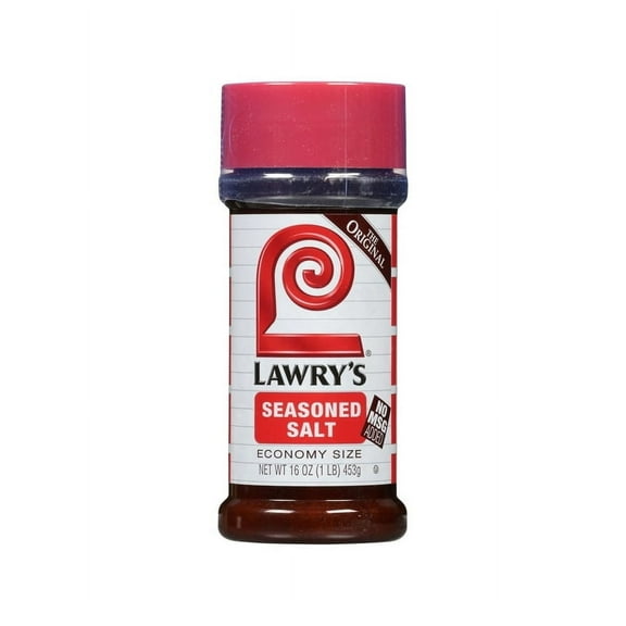Pack of 2 Lawry's Economy Size Seasoned Salt, 16 oz Mixed Spices & Seasonings