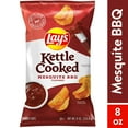 thumbnail image 1 of Pack of 2 Lay's Kettle Cooked Mesquite BBQ Potato Snack Chips, 8 oz Bag, 1 of 1