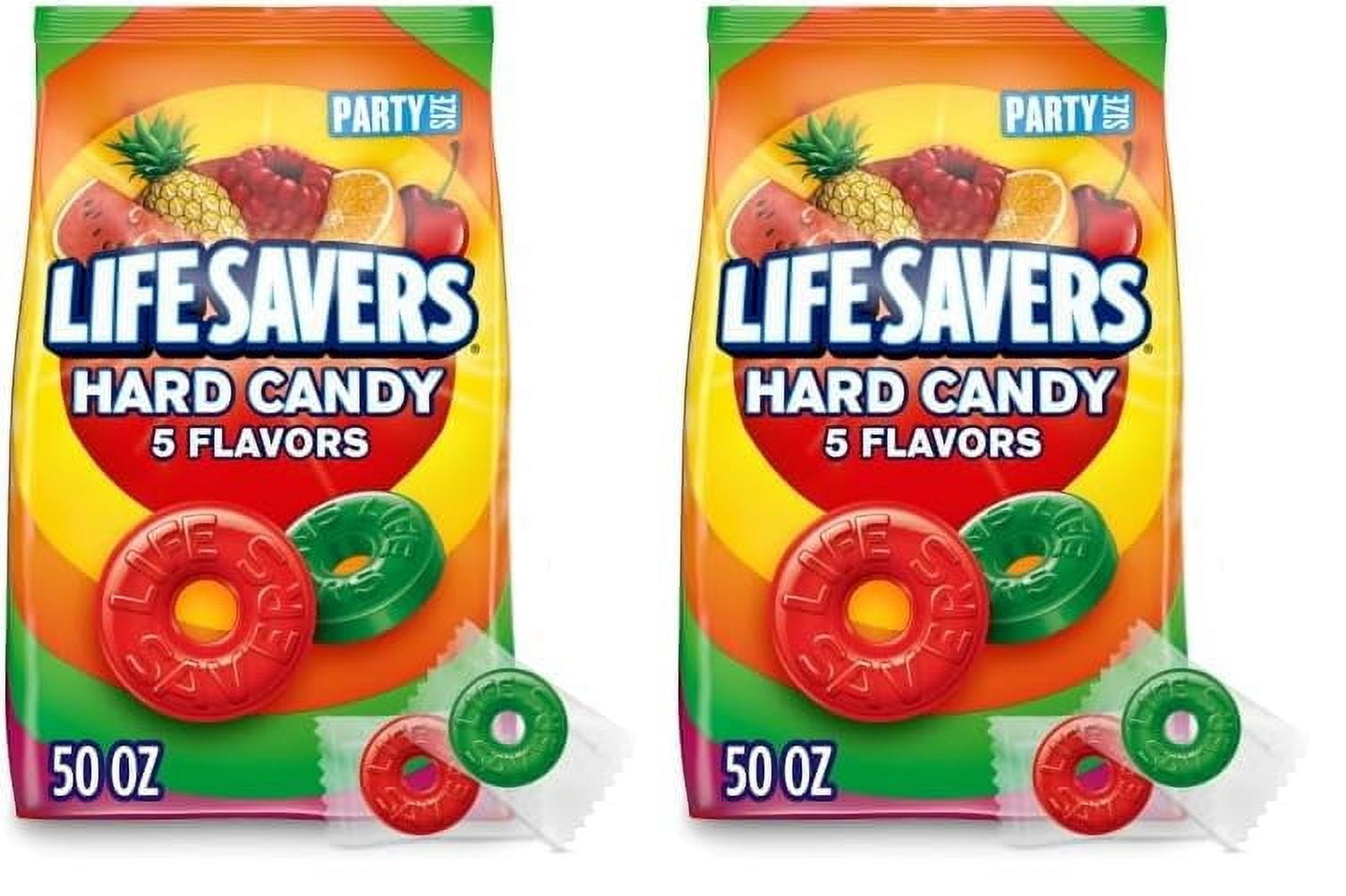 LifeSavers Hard Candy, Original Five Flavors, 50 Oz Bag (Pack of 2)