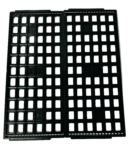 Pack of 2   MQFP   Black Tray 14x20MM, 135c, 66 Parts per Tray, MQ-3-M-01
