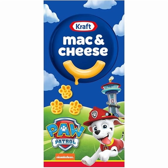 Pack of 2 Mac & Cheese Macaroni and Cheese Dinner Nickelodeon Paw Patrol, 5.5 oz Box