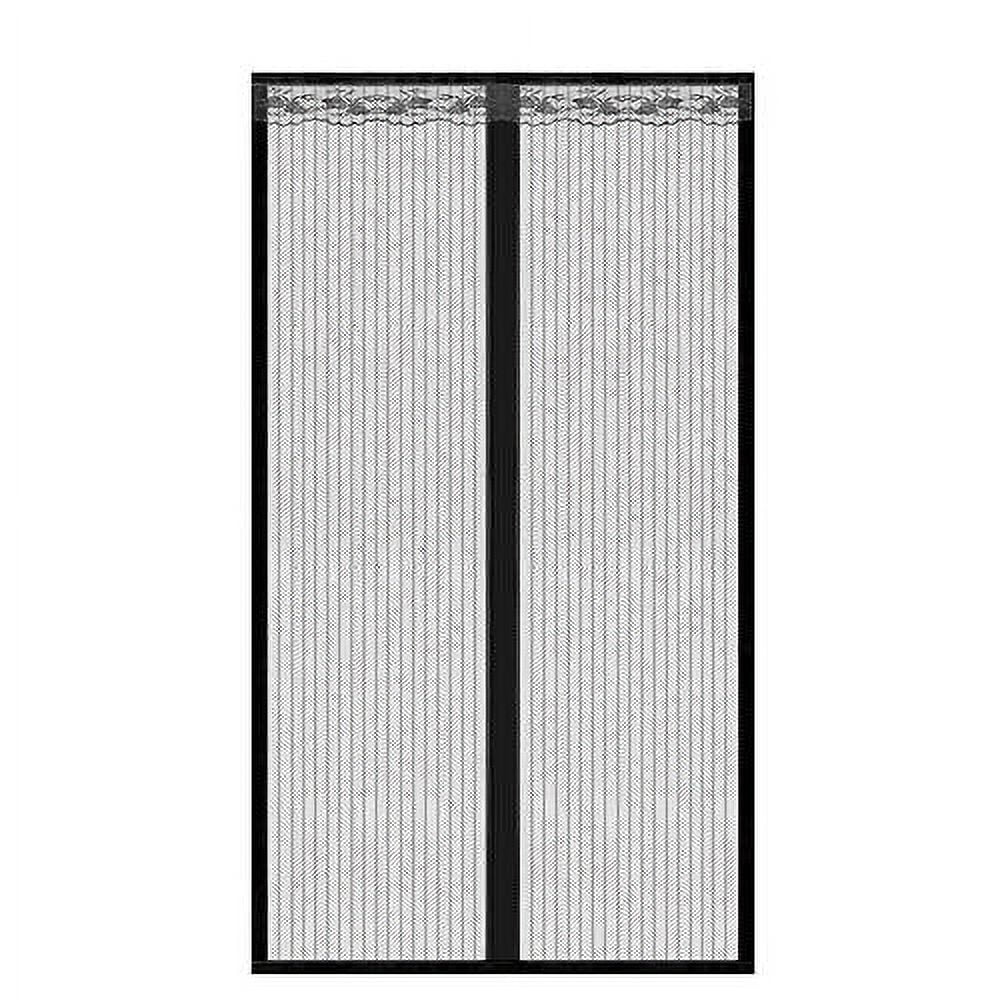 [Pack of 2] Mesh Curtain Handsfree Fly Mesh Door Curtain