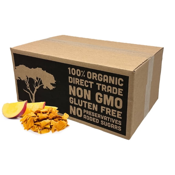 (Pack of 2) Mavuno Mango Dried Organic 5 Lb