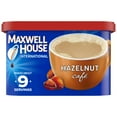 thumbnail image 1 of Pack of 2 - Maxwell House International Hazelnut Café-Style Instant Coffee Beverage Mix, 9 Oz. Canister, 1 of 3