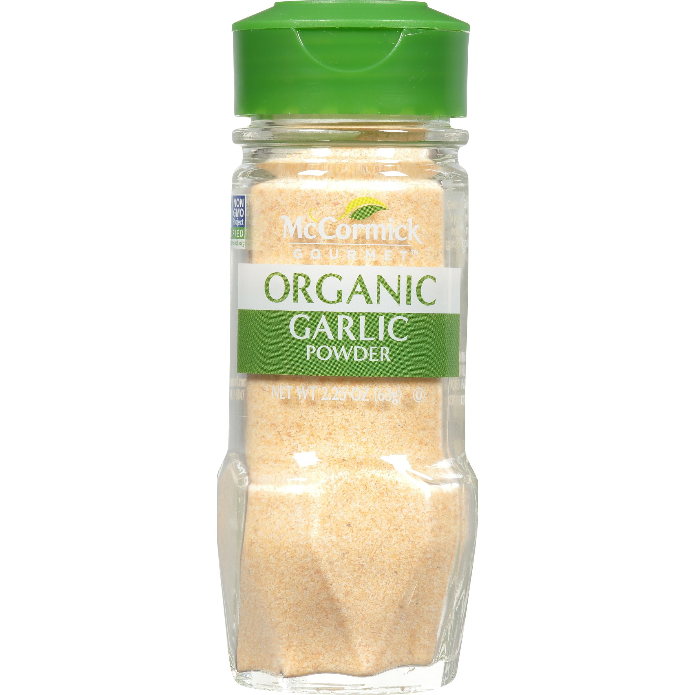 Pack of 2 McCormick Gourmet Organic Garlic Powder, 2.25 oz (Package May Vary)