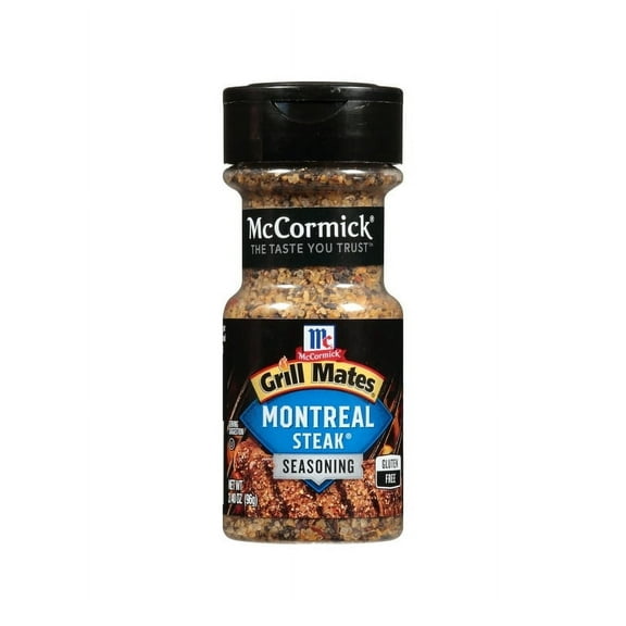 Pack of 2 McCormick Grill Mates Montreal Steak Seasoning, 3.4 oz Mixed Spices & Seasonings